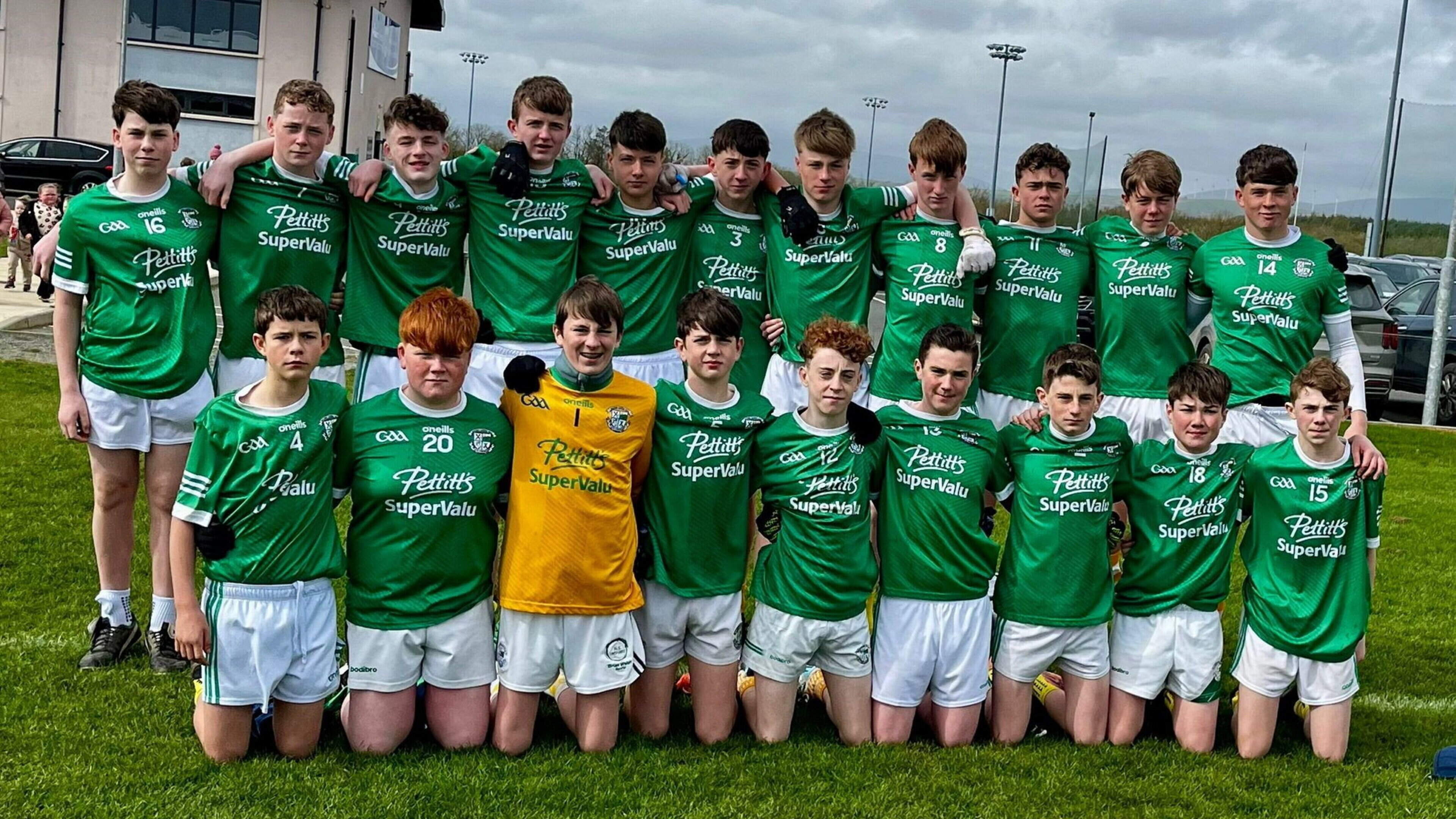 Naomh Éanna boys looking to add national Féile Peil honours to hard-earned county title